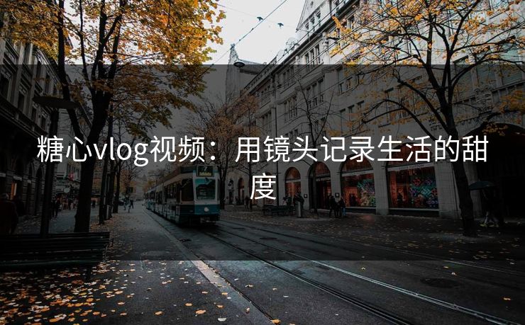 糖心vlog视频：用镜头记录生活的甜度
